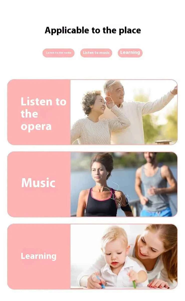 M-39 Portable for Bluetooth Card Speaker with Flashlight Function Wholesale Radio for Seniors Singing Opera Storytelling My Store