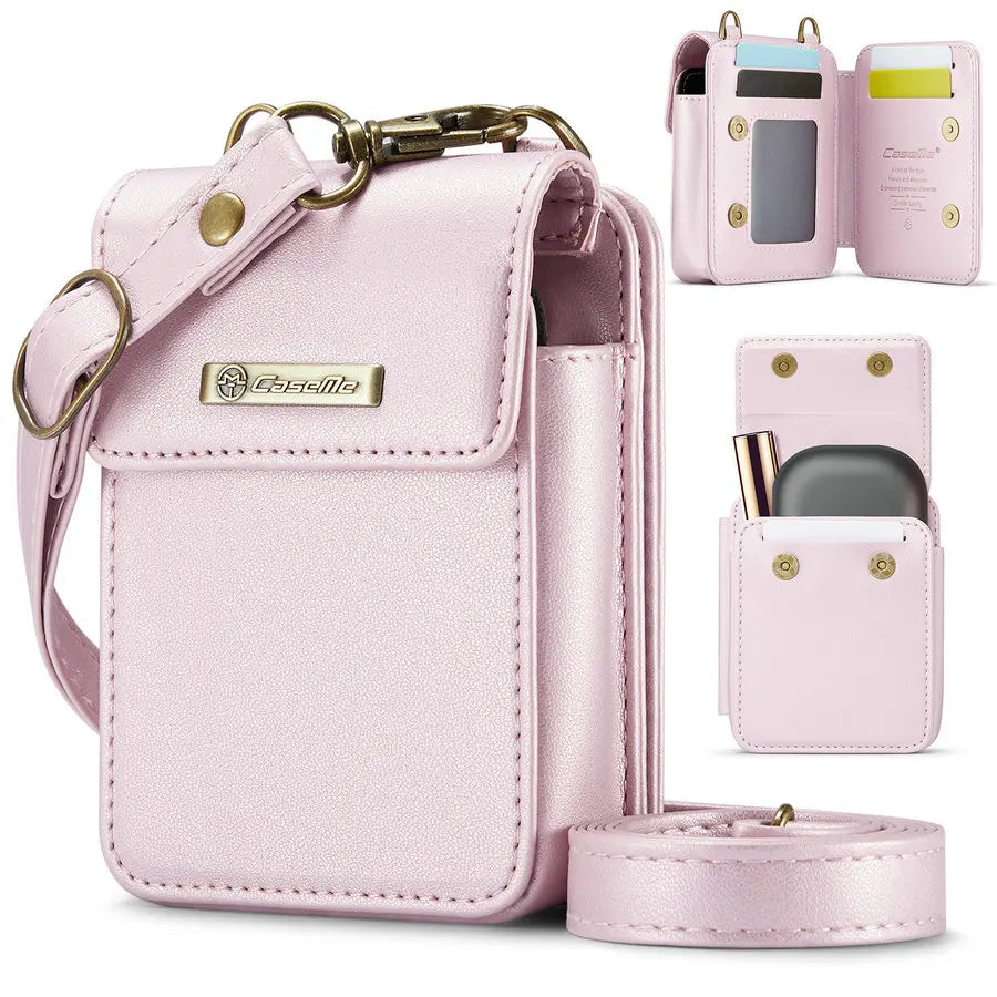 CaseMe Wholesale Custom Mini Zipper Bag Headphone Earbuds Protective Case for Samsung Buds 3 2 FE Universal Earphone Case Bag Tidesmit