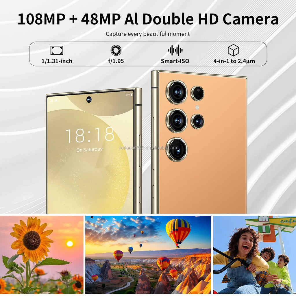 Value Deal S25 Smart Phone Original 7.3-inch Large Screen 16+1TB Storage Cross-border - Tidesmit