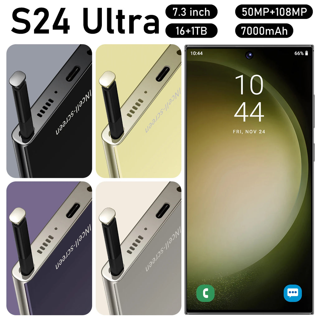 Samsung Galaxy S24 Ultra 5G Smartphone, 1TB, 16GB RAM, Unlocked Tidesmit