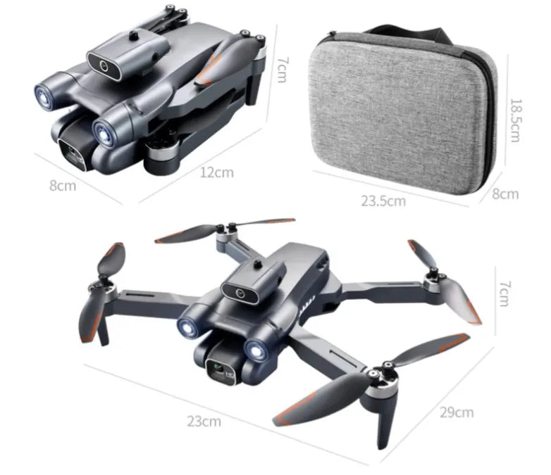 2025 LSRC S1S Mini Drone 4K HD Dual Camera Optical Flow Positioning Obstacle Avoidance Foldable Quadcopter RC Dron S1S Drone Tidesmit