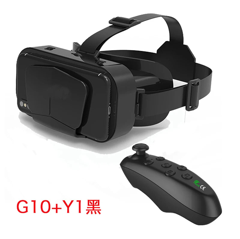 NEW 4.7-7.2 Inch Virtual Reality 3D VR Headset Smart Glasses Helmet for Smartphones Cell Phone Mobile G10 VR Glasses Tidesmit