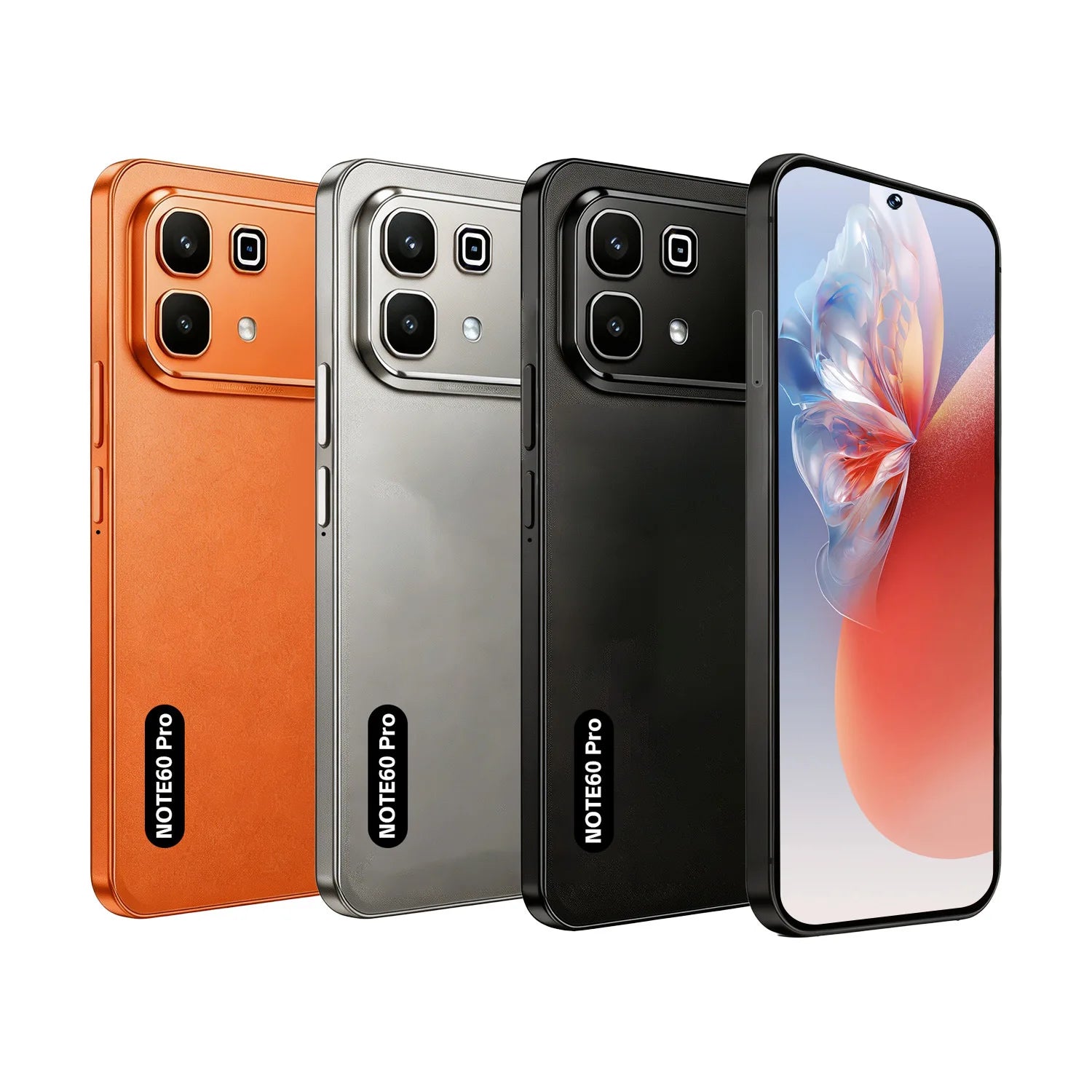 2026 Note 60 Pro 16GB RAM 1TB smartphone with 7.3 inch screen and 108MP camera, seventh product view