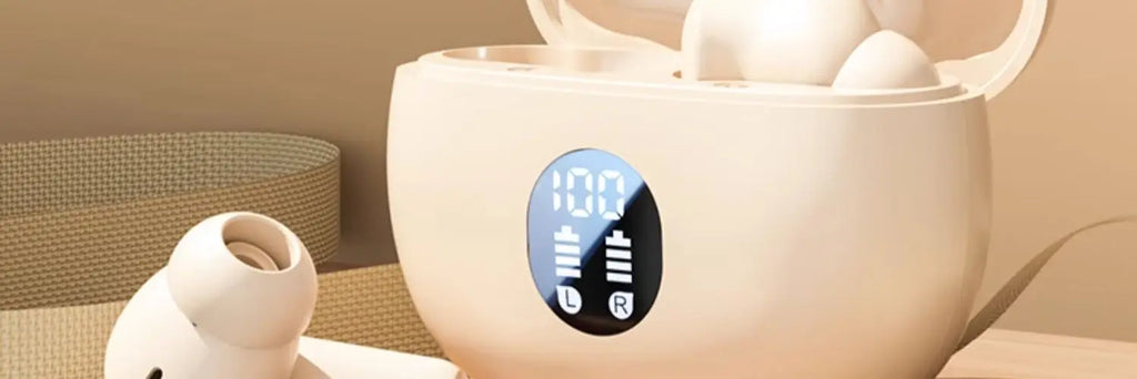 For Bluetooth In-Ear Headset LED Battery Wireless Noise Reduction Long Endurance High Sound Quality for Sports Running Tidesmit