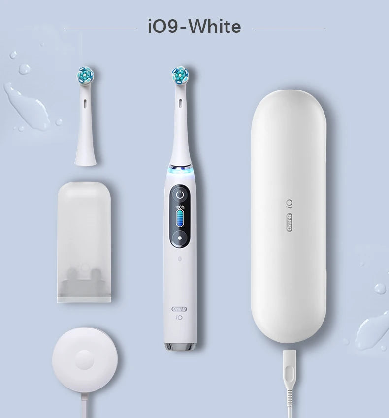 Oral B Electric Toothbrush IO Series Rechargeable Waterproof Smart Rotating Timing Electronic Tooth Brushes IO2 IO3 IO4 IO7 IO9
