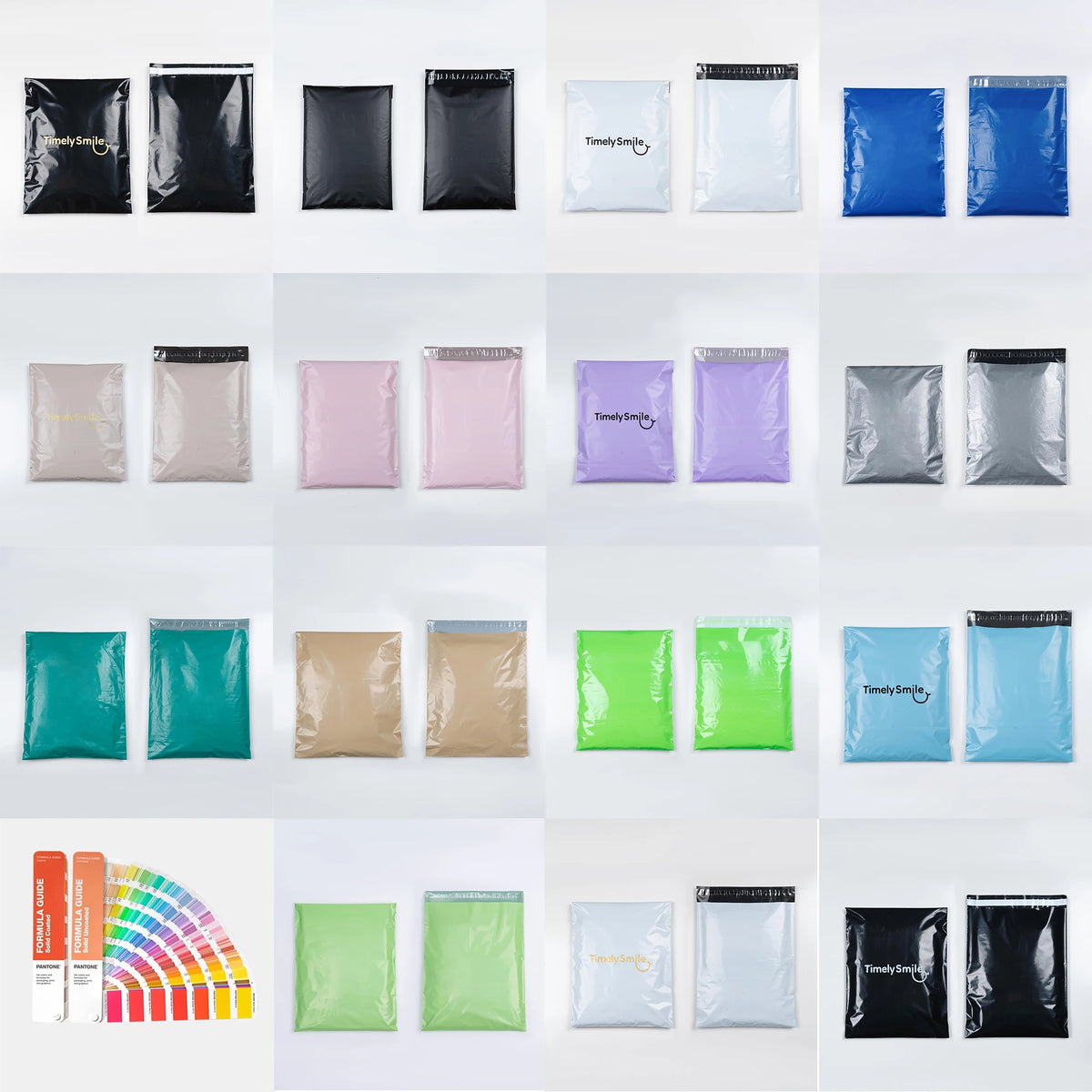 Free Sample Durable Plastic Strong Adhesion Biodegradable Polymailer Polybag Custom Printed Logo Packaging Shipping Bags Fur