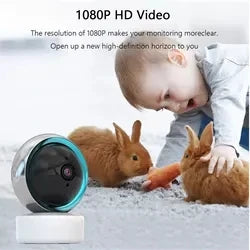 Sunivision 2/3/5 Mp WiFi Camera Ptz Camera 4k Baby Monitor with Two Way Audio Night Vision Auto Tracking Motion Detection Tidesmit