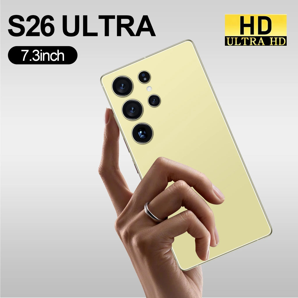 S26 Ultra 5G Smartphone: 16GB RAM, 1TB Storage & AMOLED Display Tidesmit