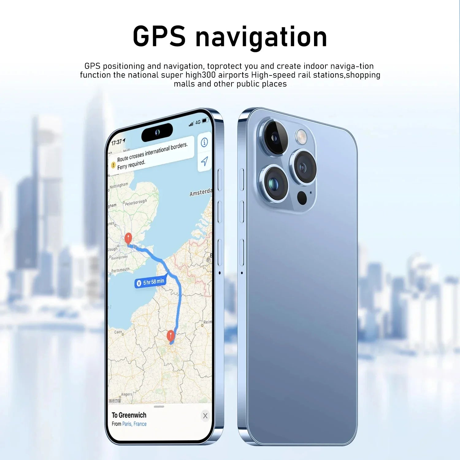 Unlocked Phone 15 Pro Max 8GB+512GB Dual Sim Card 4G 5G Smartphone 6.8 Inch OLED Screen I 15 Phone 15 Pro Max Smart Phone logo - Tidesmit