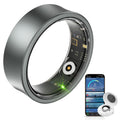 Smart Ring Fitness Tracker with Sleep & Heart Rate Monitoring Waterproof Activity Personalized Coaching Remote Control Function - Tidesmit
