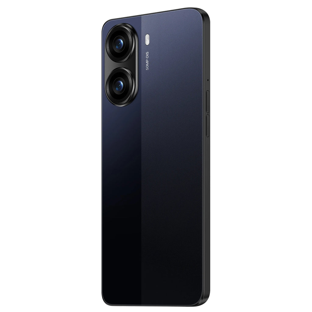 Tidesmit X7 Pro 5G smartphone side view showing slim design and immersive 7.3 inch 90Hz display