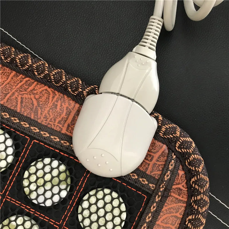 Jade Heating Massage Cushion for Muscle Relief - 45cm Electric Massager Massage Cushion Tidesmit