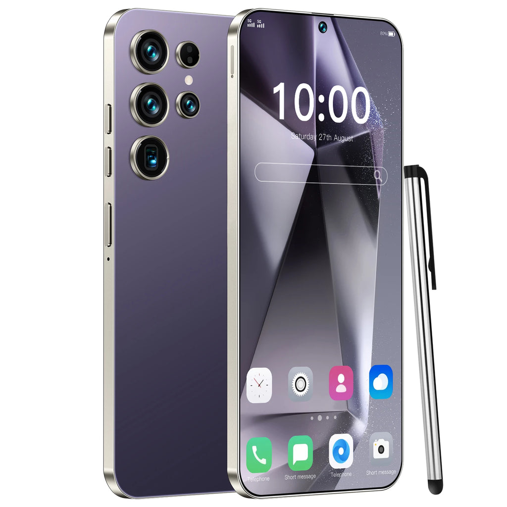 S26 ULTRA 5G Decacore CPU Smartphone 108MP Rear Camera HD Screen Online Retailer Offers Tecno Mobile Phone French Spanish - Tidesmit