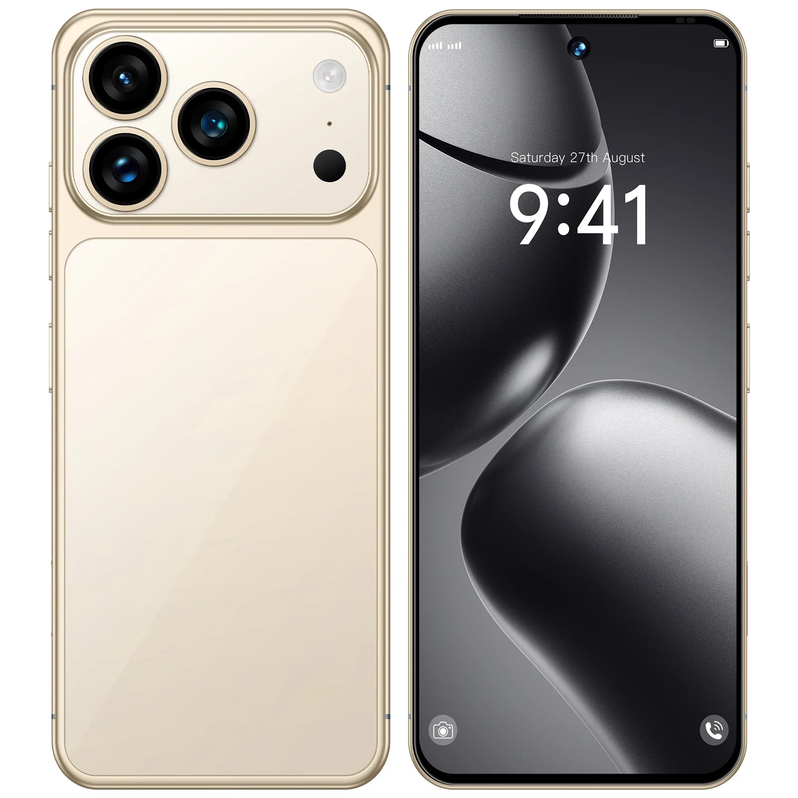 2025 I17 17 Pro Max 5G smartphone with 7.3 inch 144Hz display 108MP camera and 16GB RAM 1TB storage