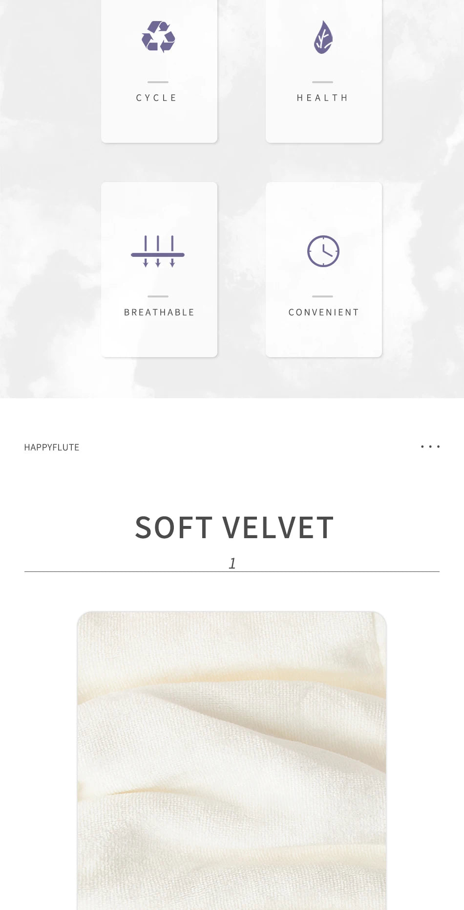HappyFlute Heavy Wetter AI2 Snap Insert Bamboo Cotton&Velour OS Baby Napp 1Pcs Pack Waterproof Night Diaper