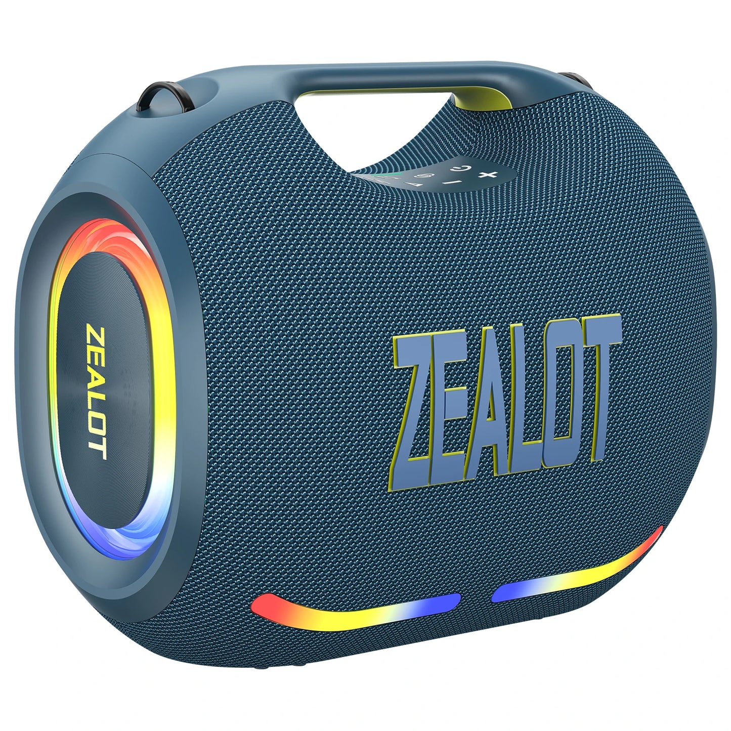 Bluetooth Speaker -ZEALOT ZE01 120W Wireless Speakers with Subwoofer, IPX6 Waterproof RGB Light, Deep Bass, TWS/TF/AUX/EQ Outdoor for Party Beach