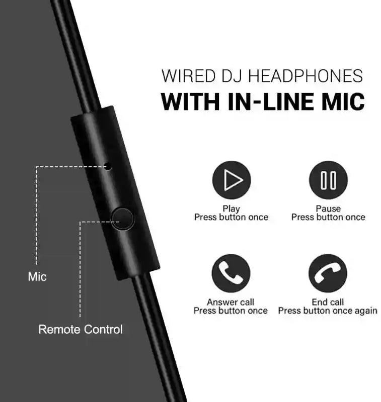 Wired Over-Ear Headphones for Studio Monitoring and Gaming | Tidesmit Tidesmit