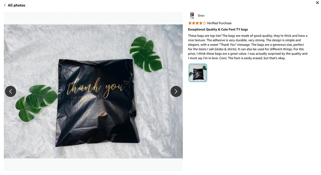 100 PCS 6x9 Inch Black Poly Mailers 2-Day Shipping 5-Day Delivery Self-Adhesive Waterproof Tear-Resistant Eco-Friendly 2 Mil