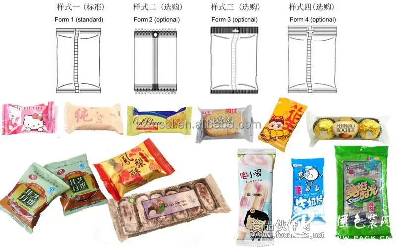 Flow Wrapping Packaging Equipment Multifunction Flow Wrapper Pack Machine for Sale