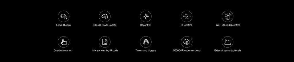 Broadlink RM4 Pro IR RF WiFi TV/AC UNIVERSAL REMOTE Smart Home Automation Works with Alexa and Google Home