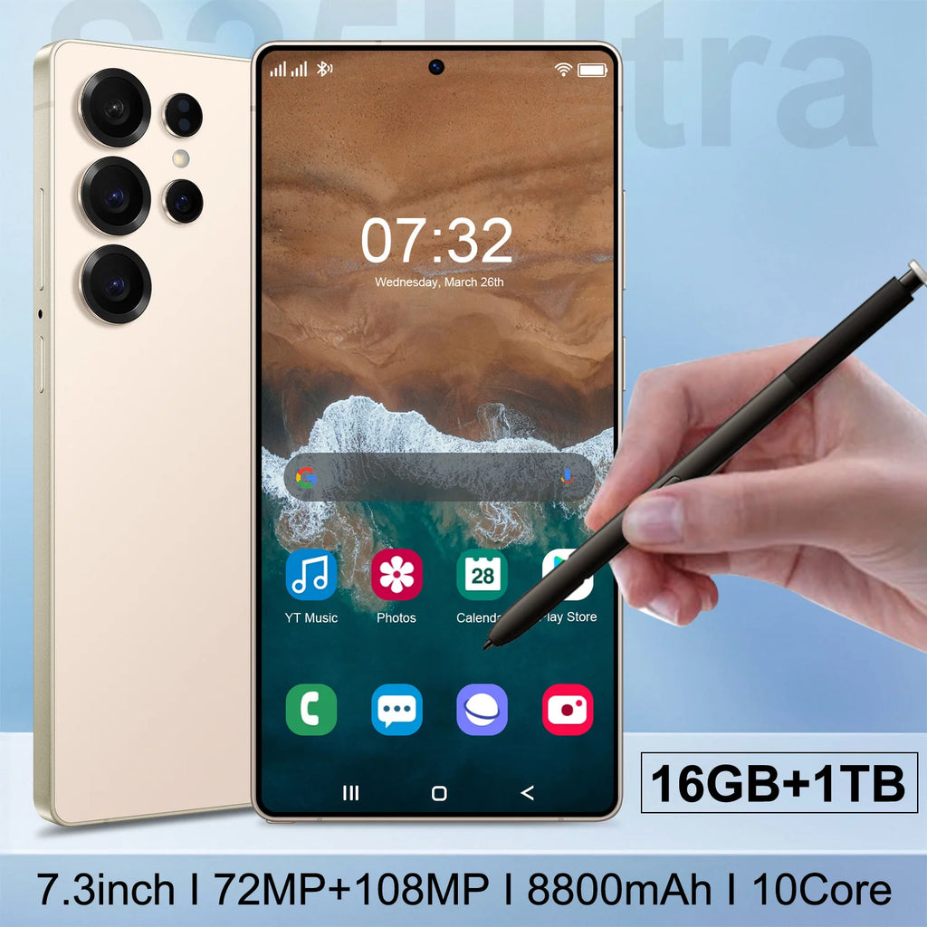 S25 Ultra 5G Smartphone 16GB 1TB Dual SIM - Gray Tidesmit
