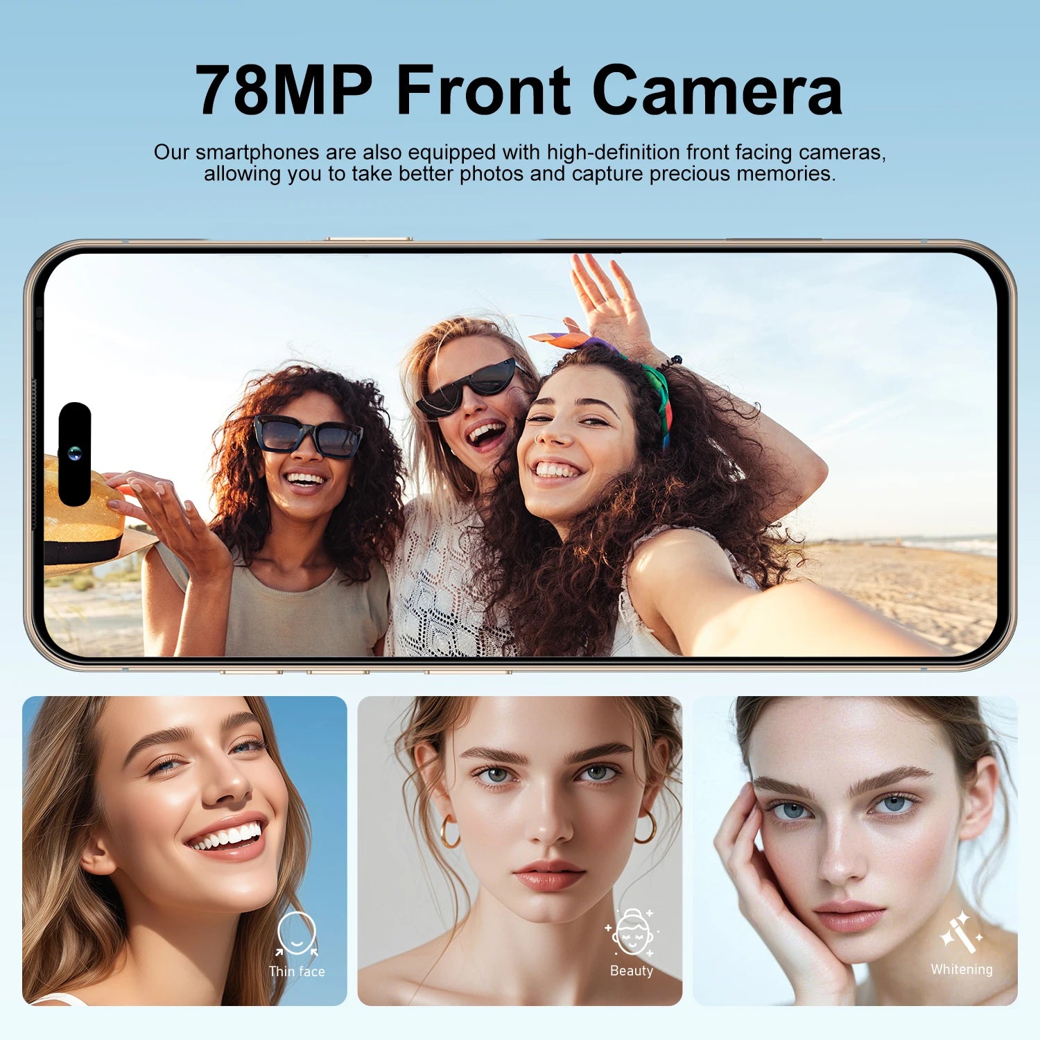 Tidesmit 5G Smartphone, 16GB RAM, 1TB Storage, 108MP Camera Tidesmit