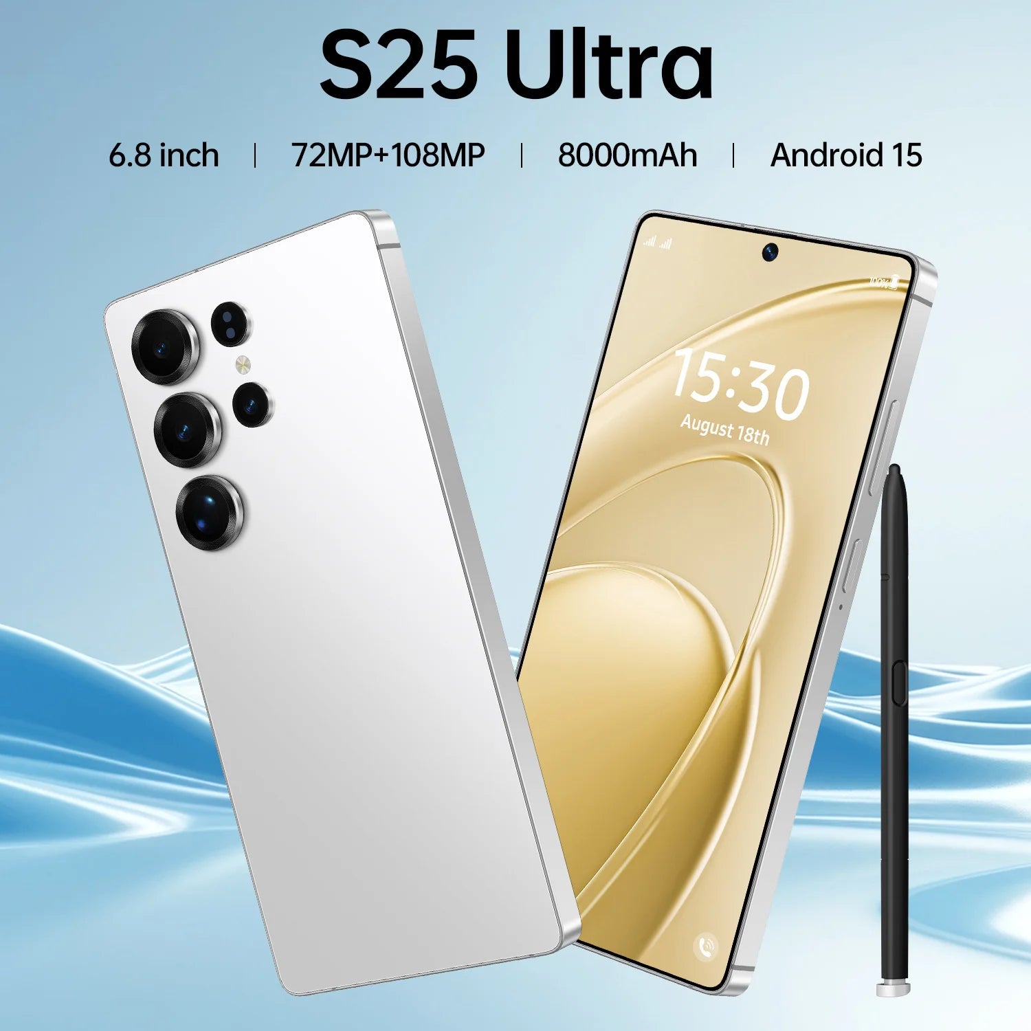 S25 Ultra 5G Smartphone 16GB RAM 1TB Storage - Dual SIM Android Tidesmit