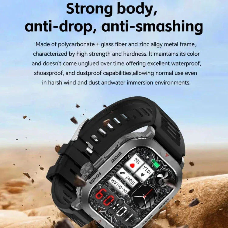 New Products 2024 ZW66 Sports Watch 2.01 Inch Fitness Tracker Wellness Smart Watch - Tidesmit