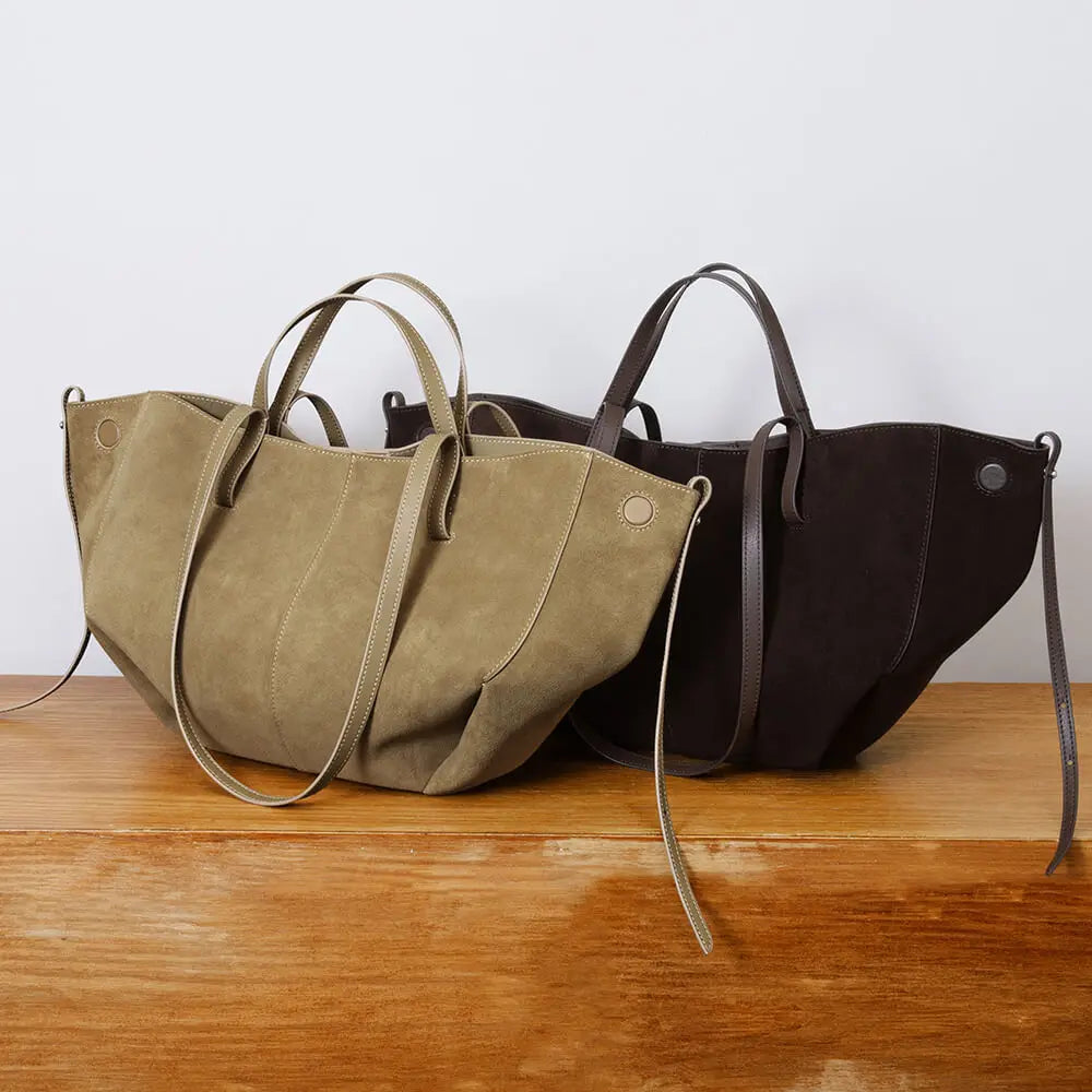 Bolsas Feminina Custom OEM Ladies Vintage Designer Suede Genuine Leather Handbags  for Women  Luxury Bags Wholesale Factory
