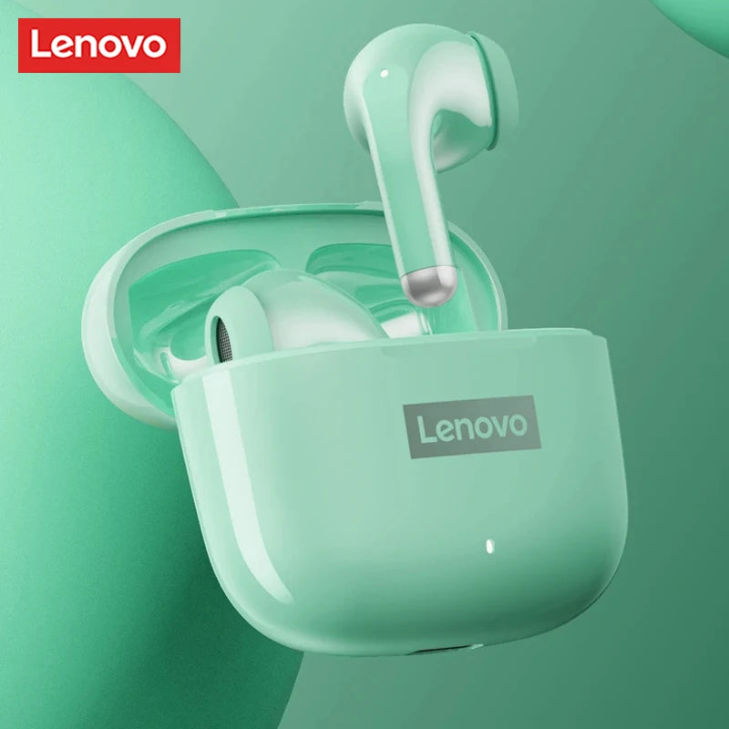 Original Lenovo LP40 Pro Music Earphones Wireless BT 5.1 Earbuds Touch Control TWS Headset Sports Waterproof Headphone with Mic Tidesmit