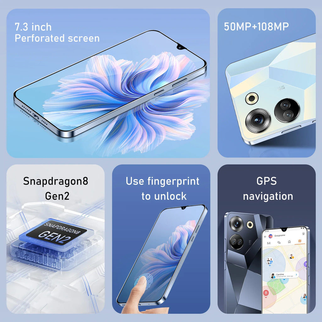 Tecno Camon 20 Pro 5G Smartphone, 16GB RAM, 1TB Storage - Unlocked Mobile Tidesmit