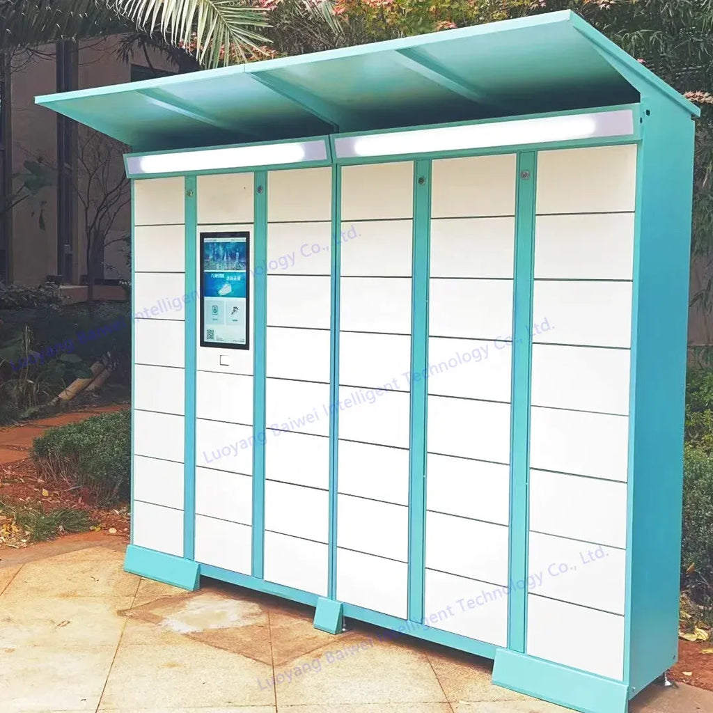 Smart Shoe Washing Locker Electronic Self Service Station
