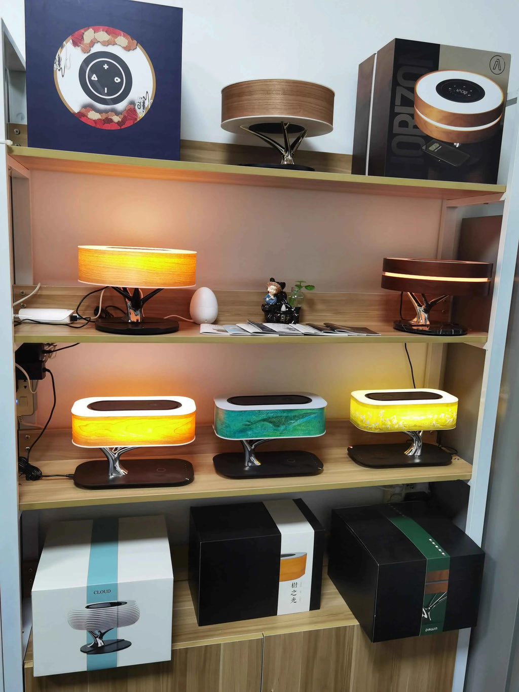 Dual-Purpose Portable Wireless BT Speakers Rechargeable Battery White Noise Sound Machine with Phone Stand Mobile Holder White My Store