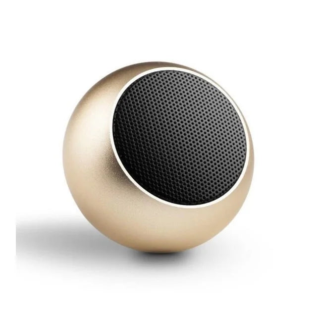 Bluetooth Speaker -Popular Wireless BT Speaker M3 Super Mini Multi Function Outdoor Sports Portable Round Small Steel Cannon Speakers