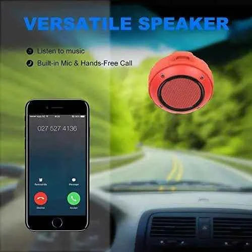 Kunodi F4 Outdoor Waterproof Bluetooth Speaker 10W TWS IPX6 Portable Mini Shower Speaker with MIC Enhanced Bass 12H Playtime My Store