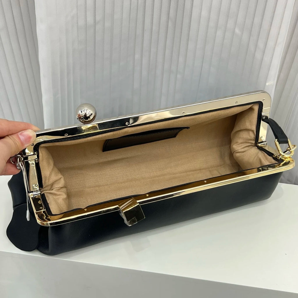 Women's Leather Shoulder Bag Clip Bag Luxury Handbags for Women 2026 Trending High Quality Designer Bag Wholsale Products