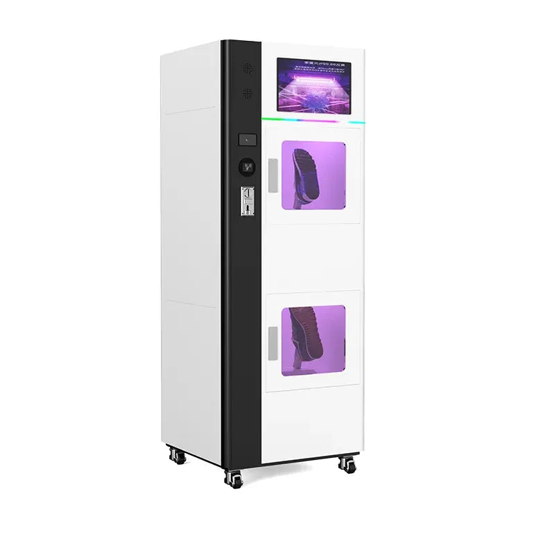 Commercial Shoe Washer Dryer with UVC and Ozone Disinfection