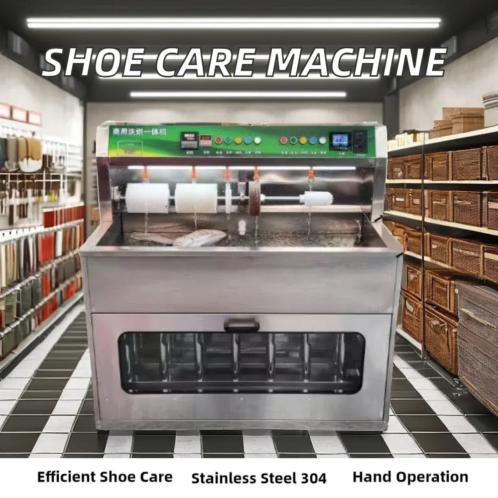 Commercial Dual-Purpose Shoe Washing and Drying Machine