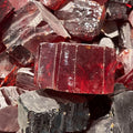 Loose Gemstone Rough China Red Uncut Cubic Zrconia