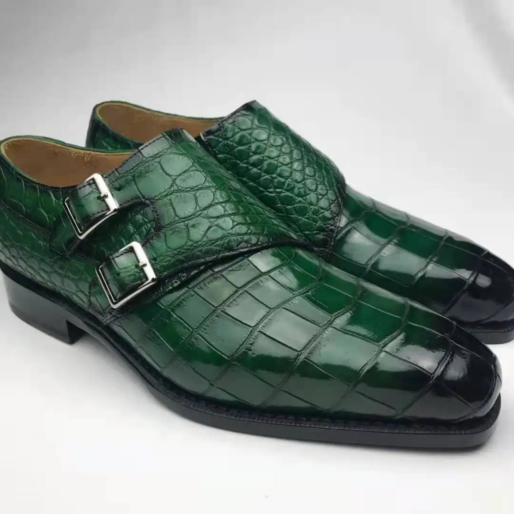 Goodyear Welt Alligator Skin Men Shoes Pure Crocodile Leather Luxury Shoes Men Premium Quality Sapato Custom Men Dress Shoes