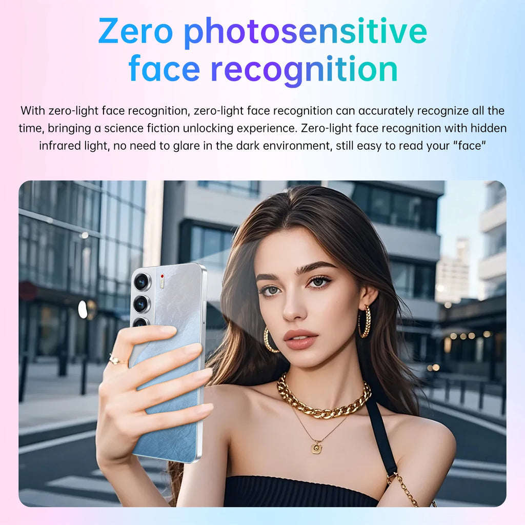 High Quality Camon 40 Pro Original 16GB +1TB Mobile Phone 6800Mah Android 14 Large HD Gaming Custom Global 5G Smartphones - Tidesmit