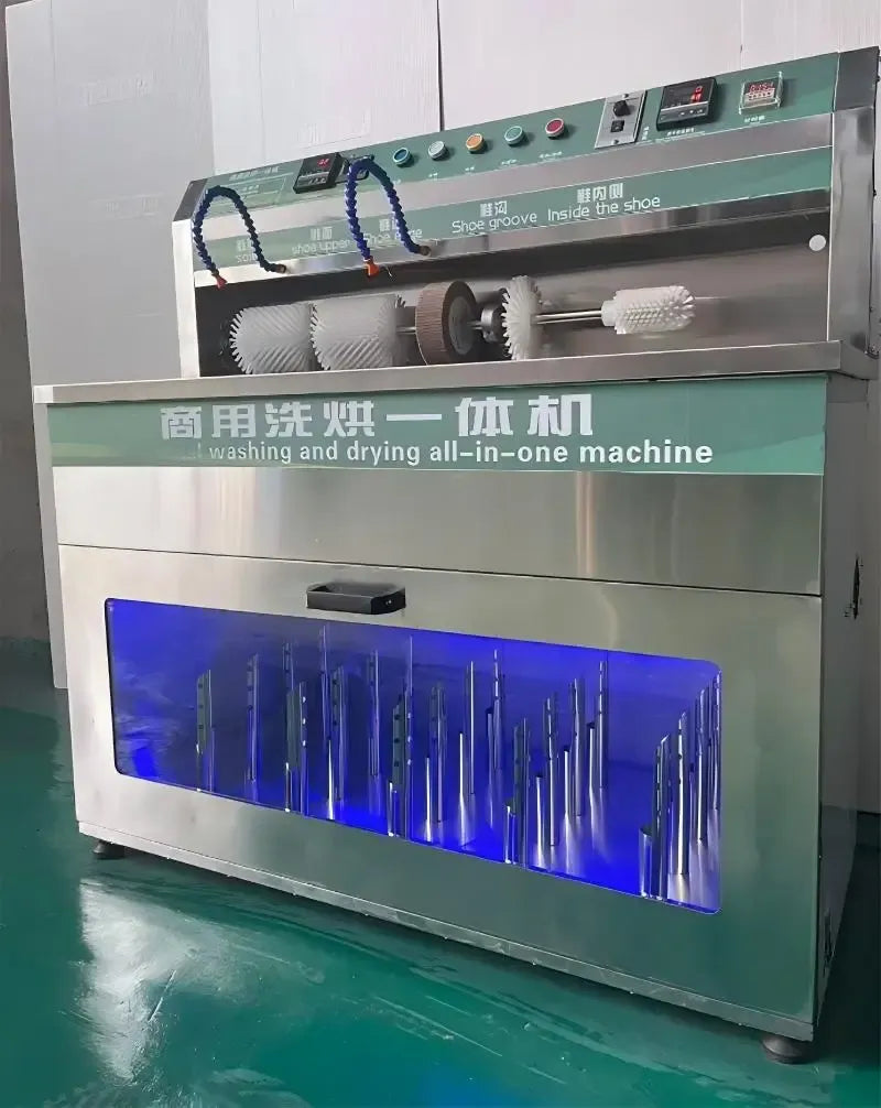 Commercial Shoe Washer Dryer with 12KG Capacity and Intelligent Control
