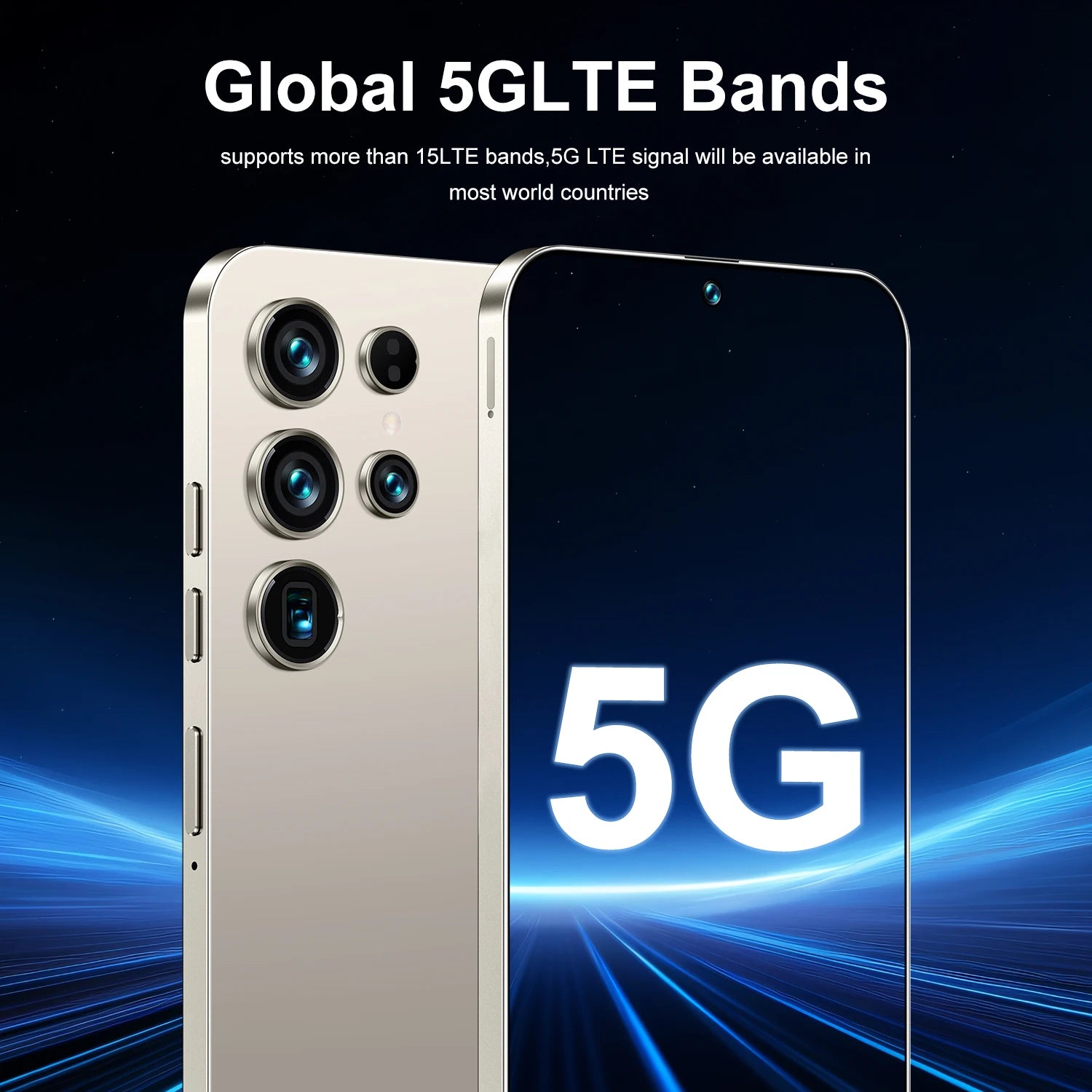 2025 New Original S26 Ultra Smartphones 5G Dual SIM Mobile Phone 22GB+2TB Storage 100W Quick HD Face Unlock Android 15 Spanish - Tidesmit