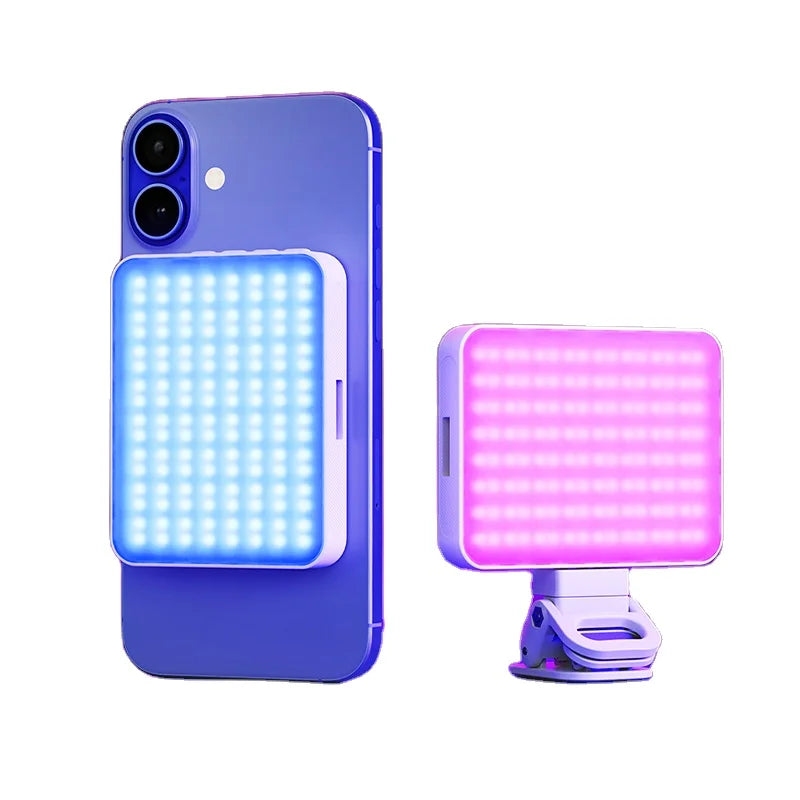K25 Magnetic Led Fill Light for Mobile Phone 4W Brightness Selfie Studio Photography Video Clip for Photos & Videos Photography Tidesmit
