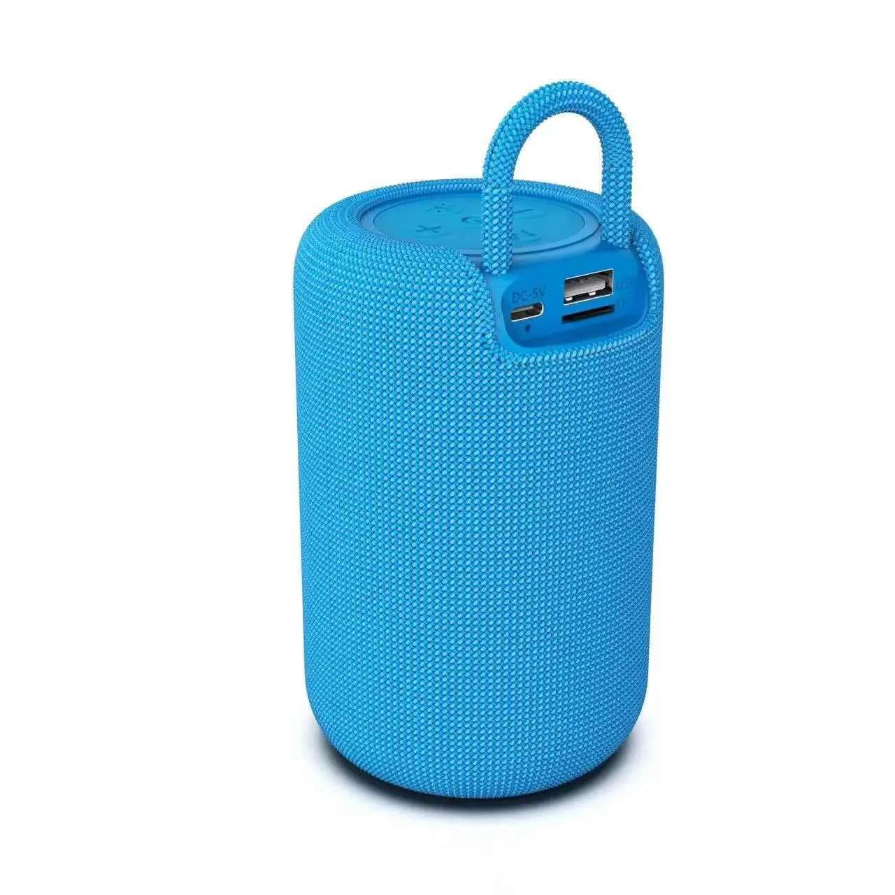 Hot Selling Sound Waterproof IPX4 Outdoor Rechargeable Bass Speaker for Portable Wireless Loud Bass Bluetooth Speakers Blue My Store