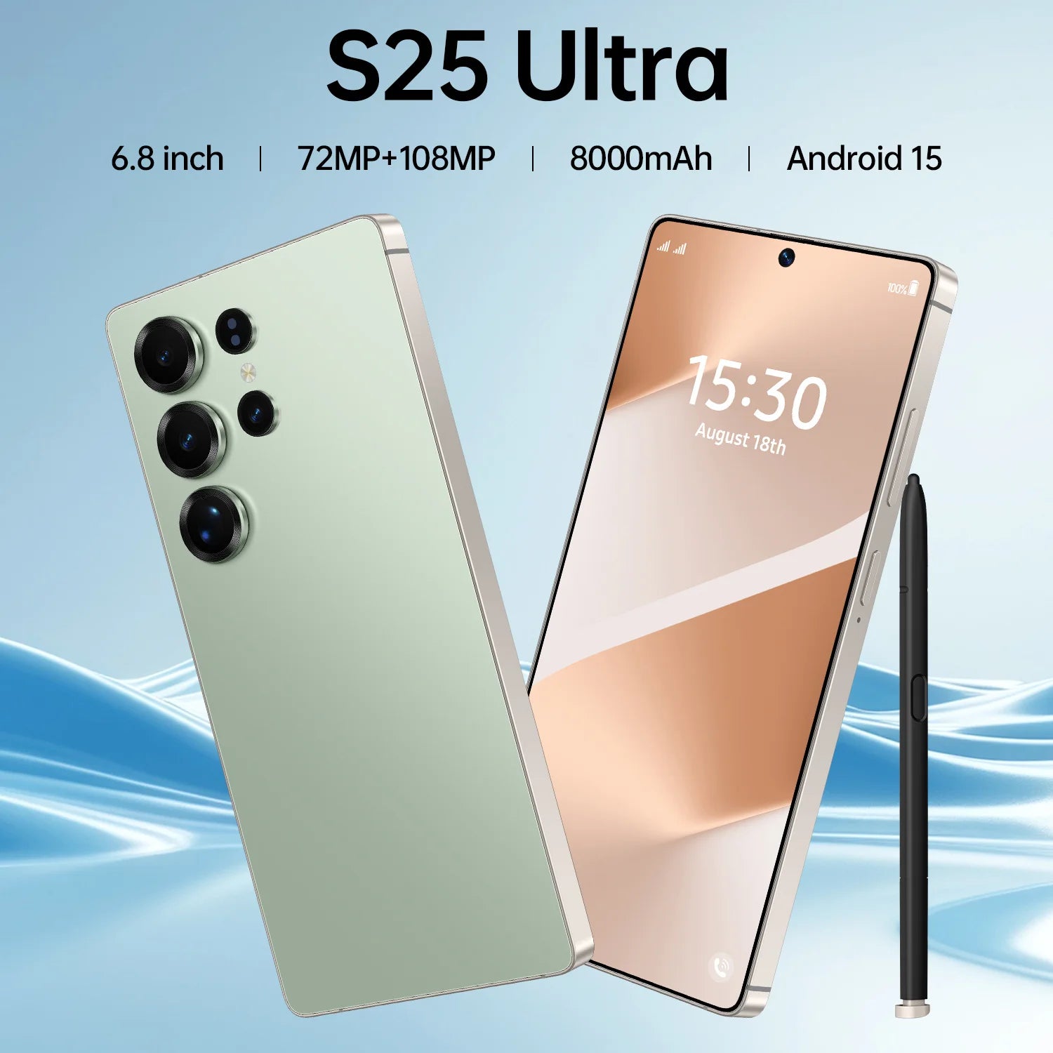 S25 Ultra 5G Smartphone 1TB 16GB RAM AMOLED Display Dual SIM Tidesmit