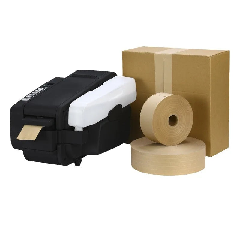 Wholesale Cut 75mm Width One-Touch Moistening Water Activated Electronic Kraft Tape Dispenser