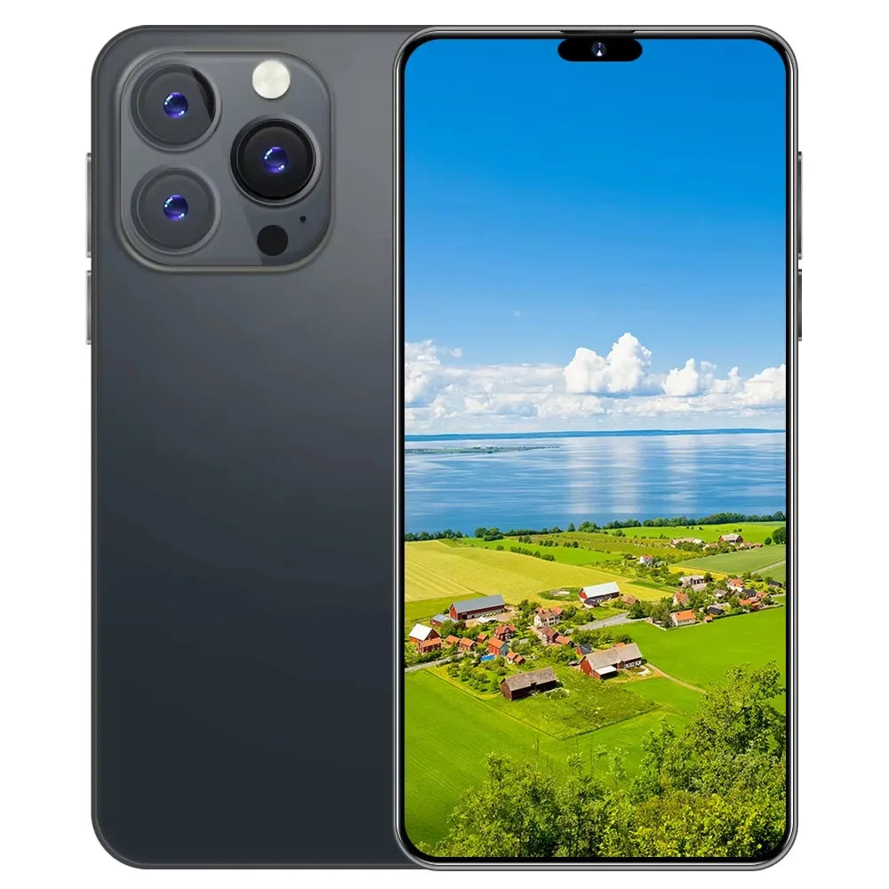 Unlocked Phone 15 Pro Max 8GB+512GB Dual Sim Card 4G 5G Smartphone 6.8 Inch OLED Screen I 15 Phone 15 Pro Max Smart Phone logo - Tidesmit