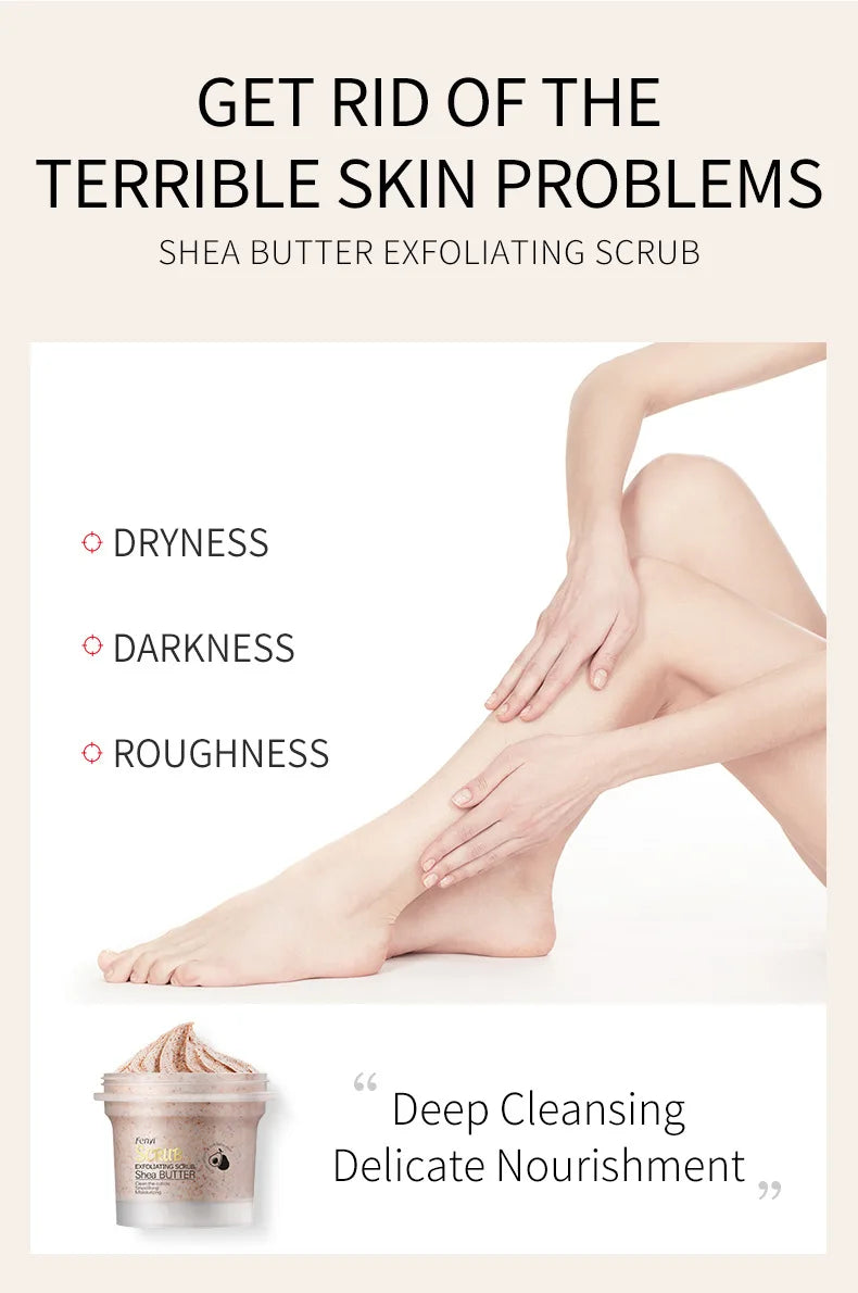Shea Butter Exfoliating Scrub for Face and Body - Tidesmit Scrubs Treatments Tidesmit
