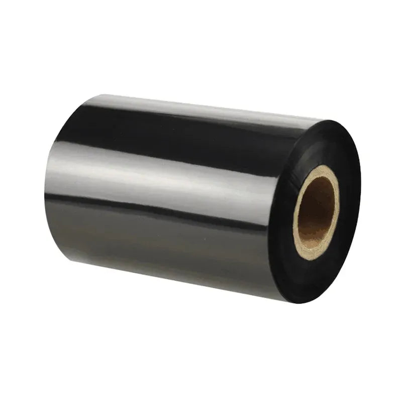 Black core wax thermal transfer barcode ribbon roll